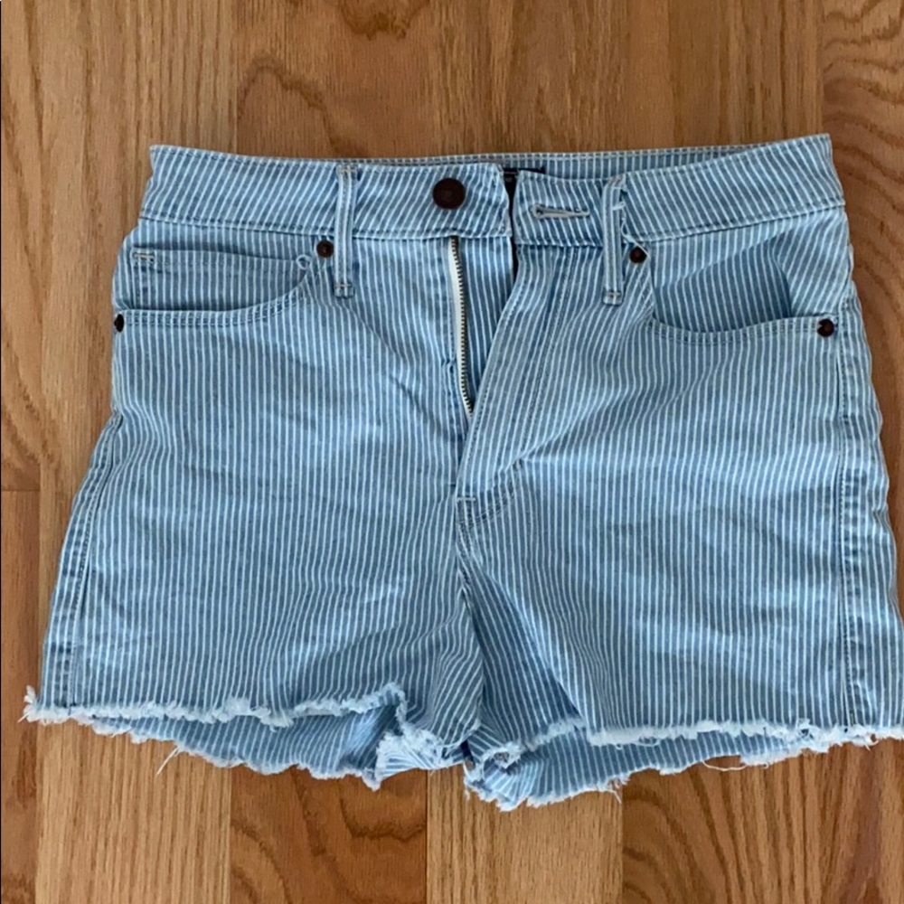 Abercrombie & Fitch Striped Denim jeans